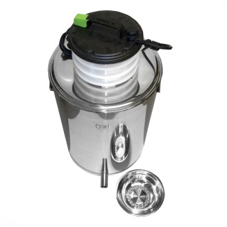 Fusore per cera e generatore di vapore 2 kW - acciaio inox